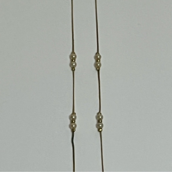 Faux, Costume, Estate, Vintage Jewelry, Peal Necklace - Picture 3 of 7